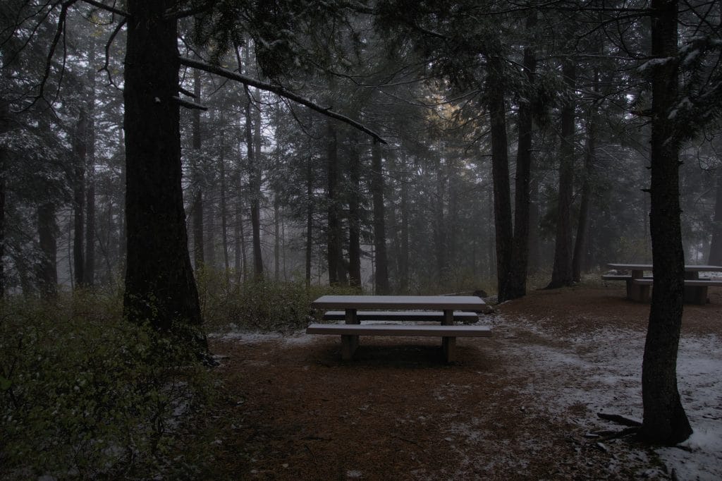 top of mt lemmon snow