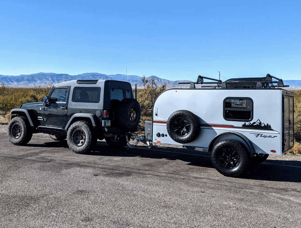 jeep towing intech flyer chase