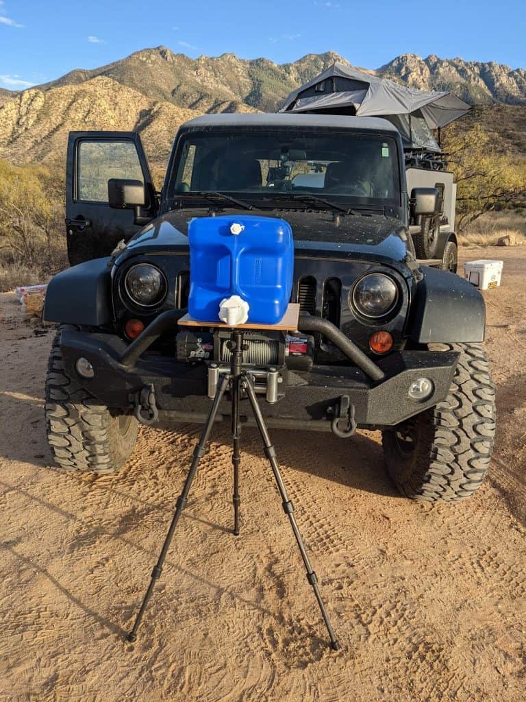 New To Dispersed Camping? Learn From The First-Timer Mistakes We Made. 5 overlanding camping table setup