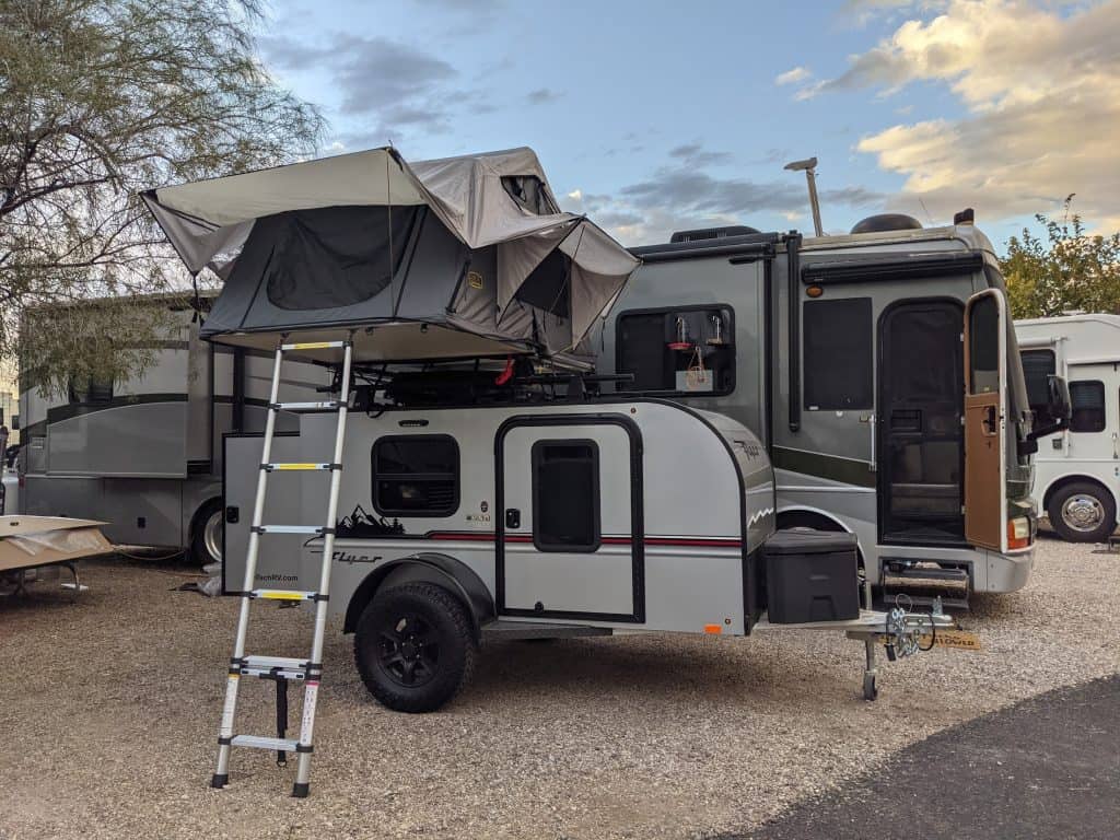 smittybuilt gen 2 overlander tent intech chase flyer