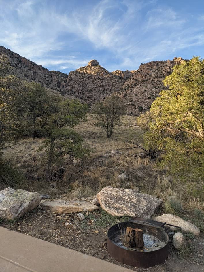 molino basin campground mt lemmon camping