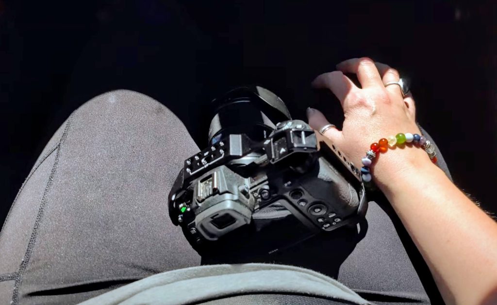 About The Diesel Apartment 16 camera in lap making travel videos