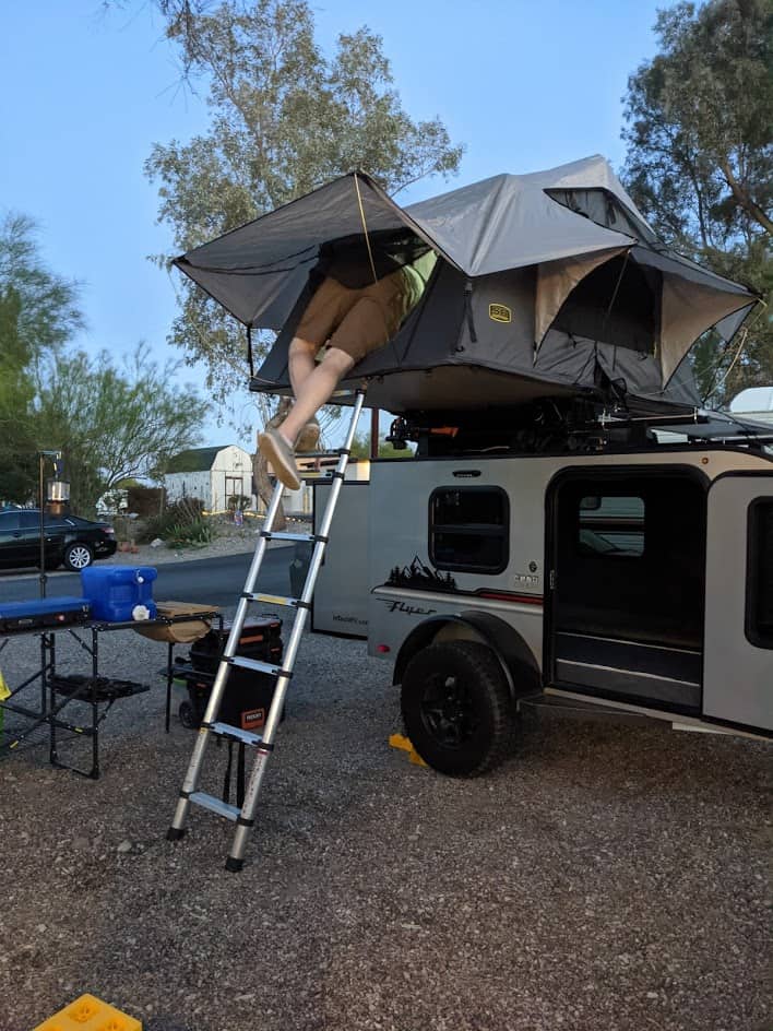 smittybuilt rooftop tent intech flyer
