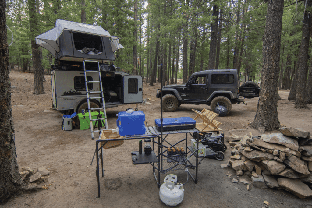 About The Diesel Apartment 17 squaredrop outdoor camp kitchen setup