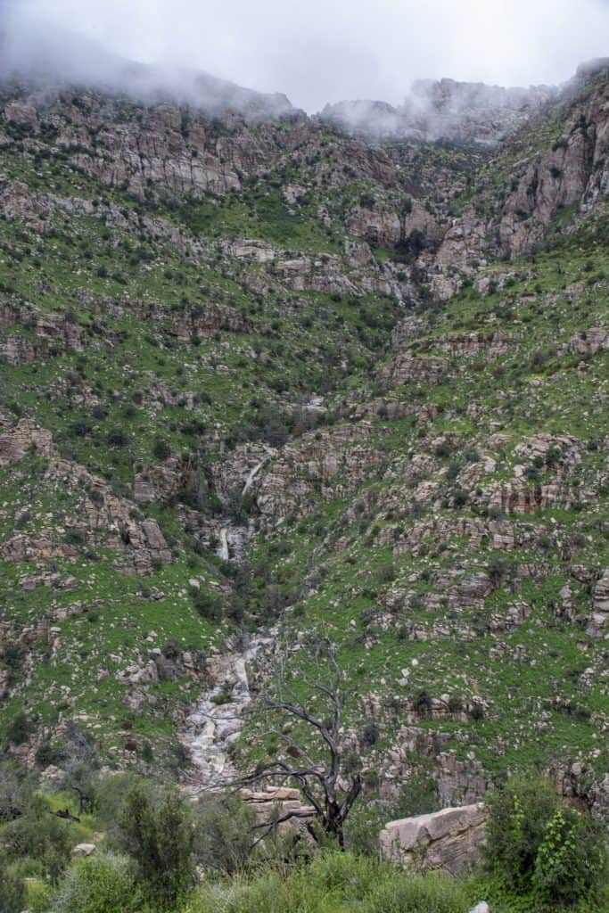 seven cataracts catalina highway mt lemmon