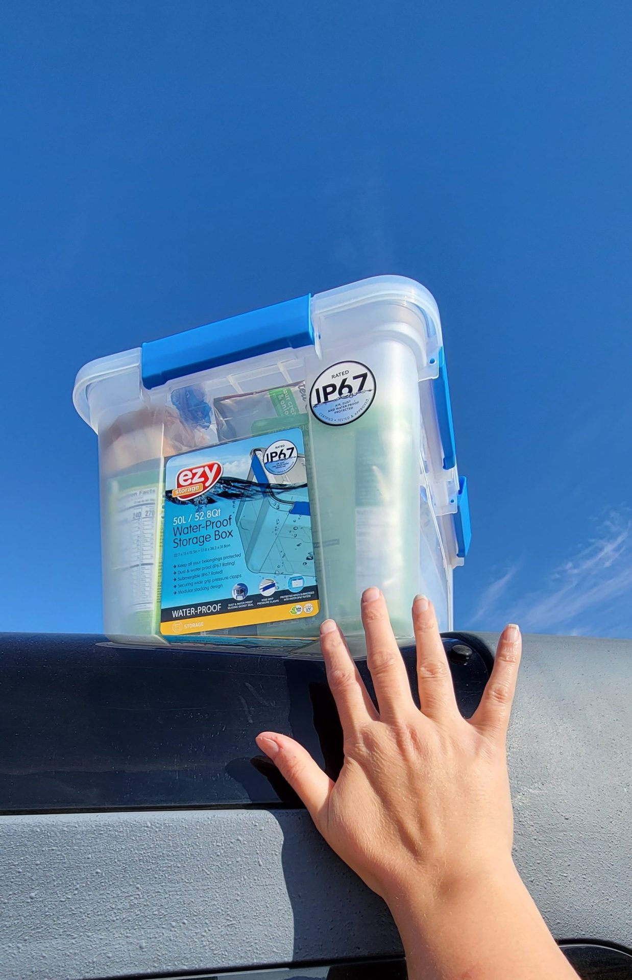 The Best Outdoor Camp Kitchen Setup For Backcountry Rving And Overlanding 6 waterproof storage box scaled