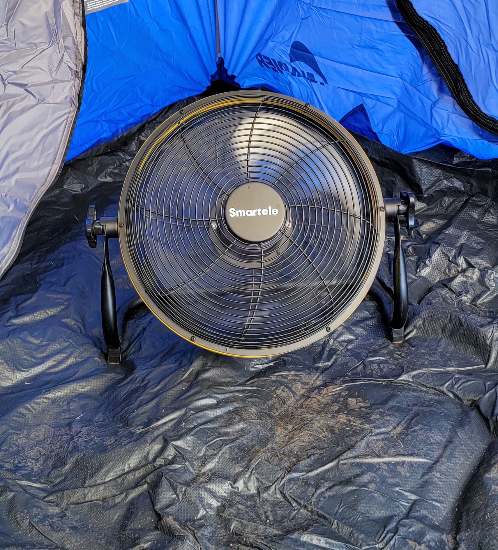 smartele battery operated fan for camping